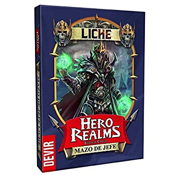 JGM HERO REALMS: MAZO JEFE LICHE