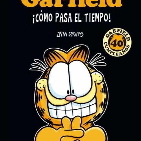 COM GARFIELD. COMO PASA EL TIEMPO