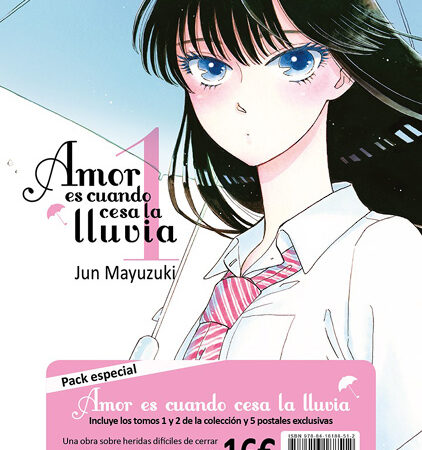 COM PACK AMOR ES CUANDO CESA LA LLUVIA 09 + 10