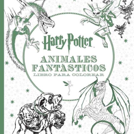 LIB HARRY POTTER - ANIMALES FANTASTICOS LIBRO PARA COLOREAR