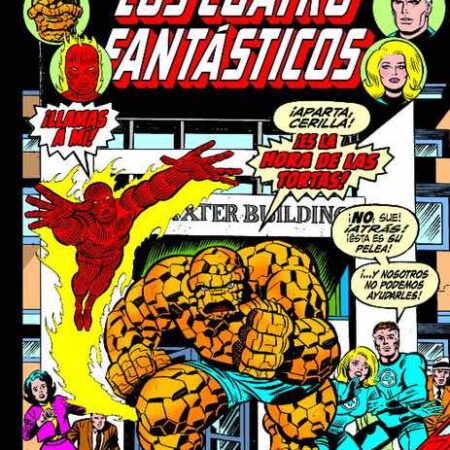 COM LOS CUATRO FANTASTICOS. CUANDO LOS TITANES CHOCAN (MARVEL GOLD)