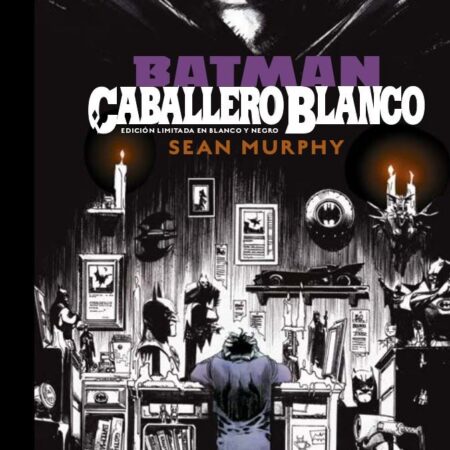 COM BATMAN: CABALLERO BLANCO - EDICION LIMITADA DC BLACK LABEL EN B/N
