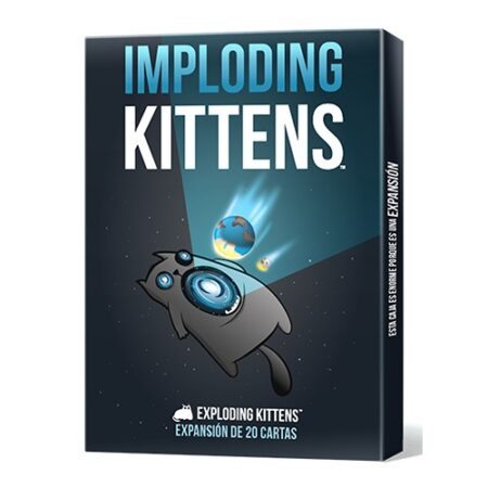 JGM EXPLODING KITTENS: IMPLODING KITTENS EXPANSION 20 CARTAS EXTRAS