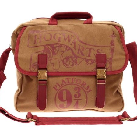 MER HARRY POTTER: BOLSA TELA CANVAS HOGWARTS
