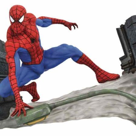 FIG SPIDER-MAN WEBBING DIORAMA PVC 18 CM MARVEL COMIC GALLERY