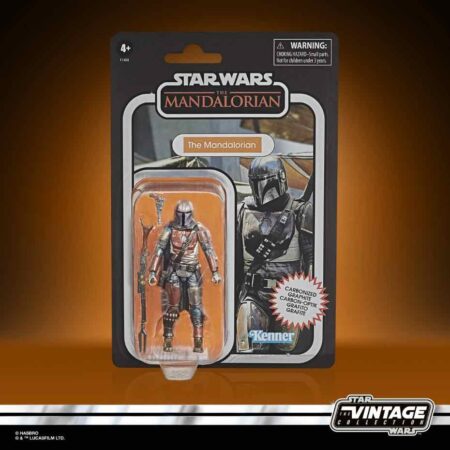 FIG VIN THE MANDALORIAN CARBONIZED FIGURA 10 CM STAR WARS VINTAGE COLLECTION