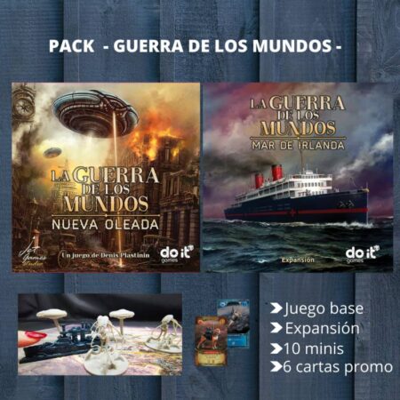 JGM GUERRA DE LOS MUNDOS + PACK EXPANSIONES