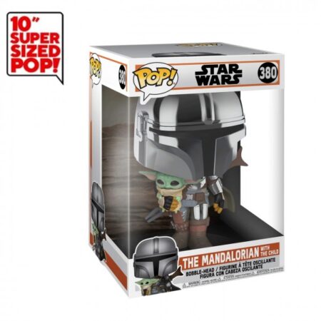 FIG FUNKO POP! STAR WARS: THE MANDALORIAN WITH THE CHILD BIG 380