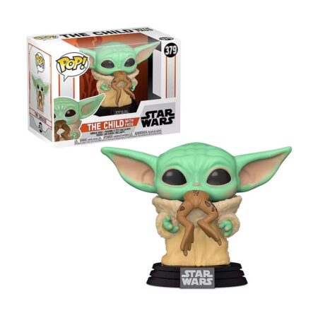 FIG FUNKO POP! STAR WARS: THE MANDALORIAN 379 THE CHILD WITH FROG