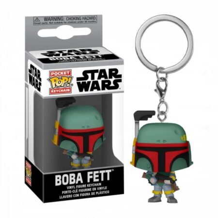 FIG FUNKO POP! STAR WARS: BOBA FETT LLAVERO
