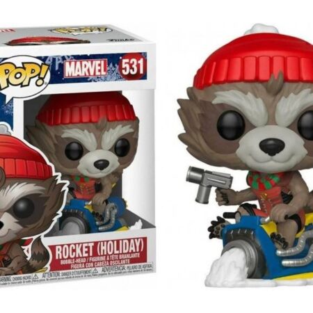 FIG FUNKO POP! MARVEL: ROCKET HOLIDAY 531