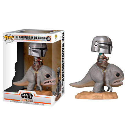 FIG FUNKO POP! STAR WARS: THE MANDALORIAN 358 THE MANDALORIAN ON BLURRG