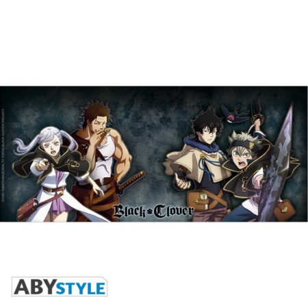 TAZ TAZA: BLACK CLOVER GRUPAL BLACK 320ML