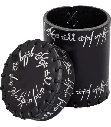 ACC DADOS Q-WORKSHOP: CYBERPUNK LEATHER DICE CUP