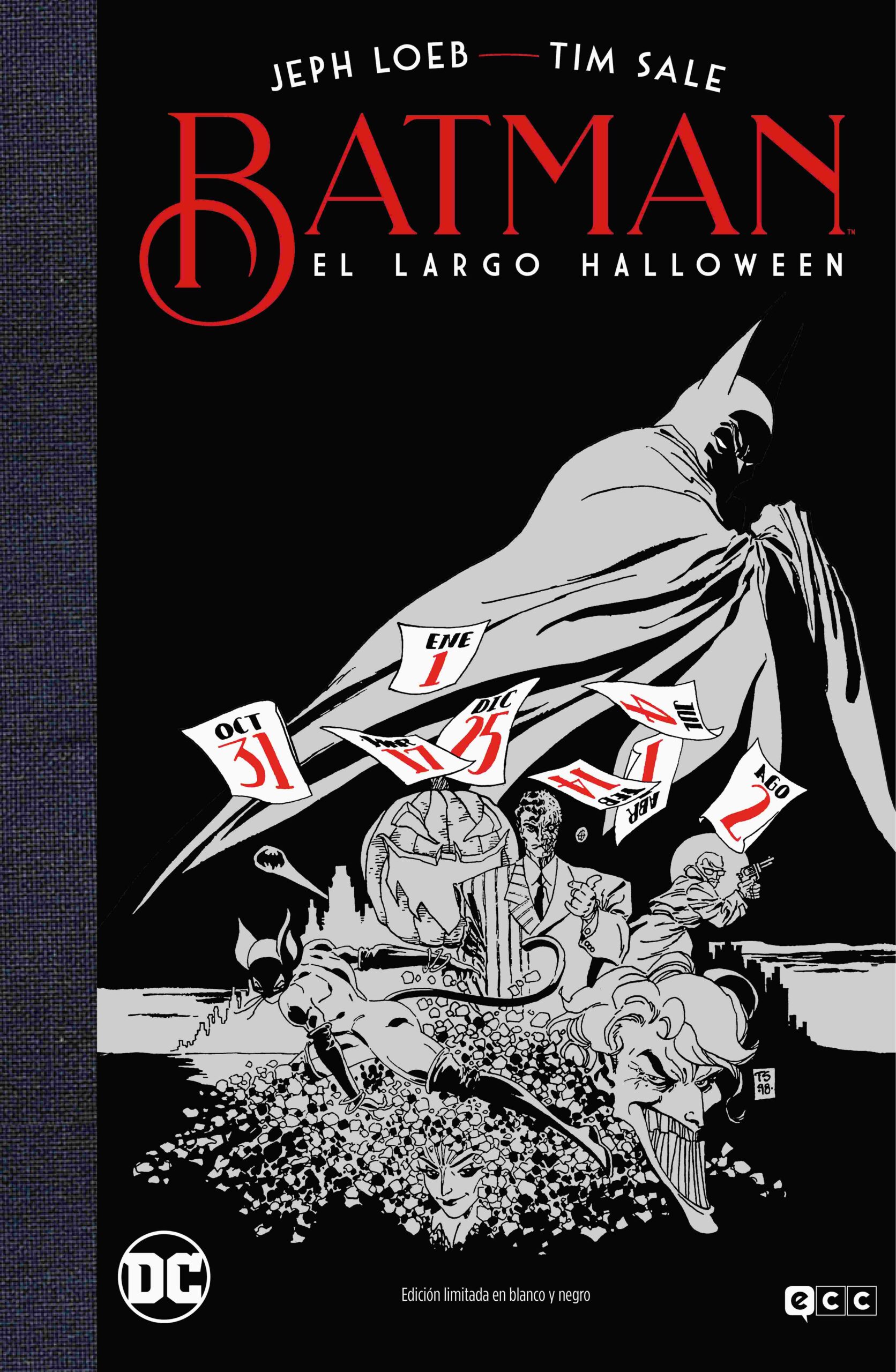 03C1518A-DA77-4BA4-9CC6-5FBDE5472BF4-15006534.jpg COM BATMAN: EL LARGO HALLOWEEN - EDICION DELUXE LIMITADA EN BLANCO Y NEGRO