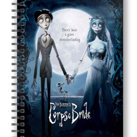 MER LIBRETA ESPIRAL POSTER LA NOVIA CADAVER