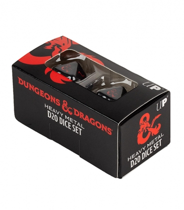 ACC DUNGEONS & DRAGONS - HEAVY METAL D20 DICE SET