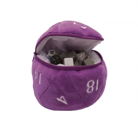 ACC DADOS: BOLSA DE DADOS D20 PURPURA