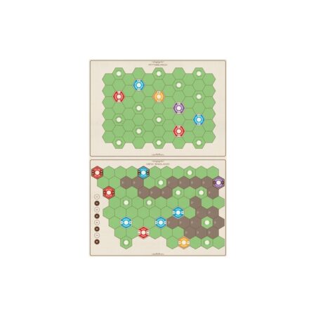 JGM AGE OF STEAM DELUXE: EXPANSION MAPS - FRANCE & POLAND - INGLES