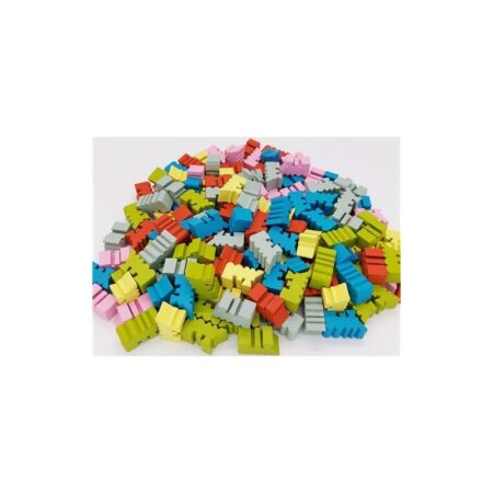 JGM AGE OF STEAM DELUXE: WOODEN LOCOMOTIVES (SET OF 150) - INGLES