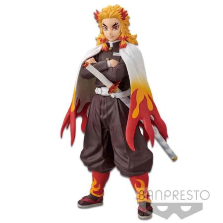 FIG DEOMON SLAYER: KYOJURO RENGOKU FIGURA 15 CM DEMON SLAYER KIMETSU NO YAIBA VOL 10