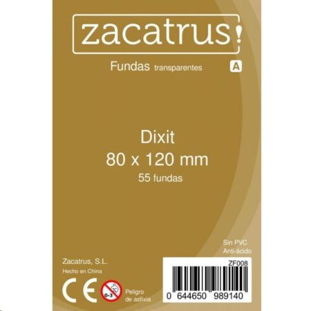 ACC FUNDAS ZACATRUS DIXIT (80x120mm) (55UND)