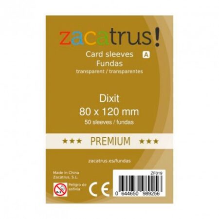 ACC FUNDAS ZACATRUS DIXIT PREMIUM (80x120mm) (50)