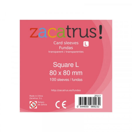 ACC FUNDAS ZACATRUS SQUARE L 80X80 MM (55)