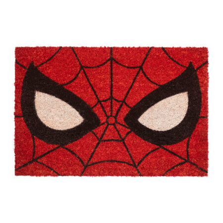 MER FELPUDO: MARVEL SPIDERMAN FACE ROJA 40X60 CM