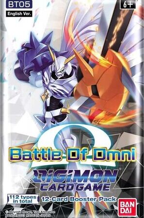 JCC DIGIMON CARD GAME BT05 BATTLE OF OMNI: BOOSTER PACK - INGLES
