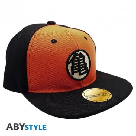 MER GORRA: DRAGON BALL SNAPBACK CAP - BLACK& ORANGE - KAME