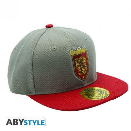 MER GORRA: HARRY POTTER SNAPBACK CAP - GREY & RED - GRYFFINDOR