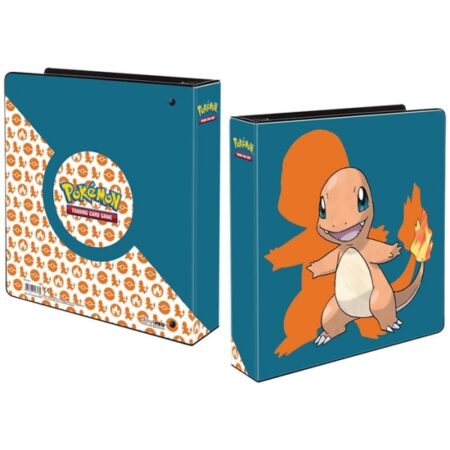ACC ALBUM COLLECTORS COMPACT POKEMON CHARMANDER (3 ANILLAS)