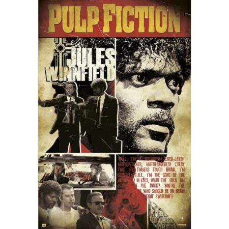 MER POSTER: PULP FICTION JULES