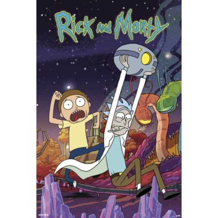 MER POSTER: RICK AND MORTY PLANET