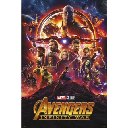 MER POSTER: LOS VENGADORES: INFINITY WAR ONE SHEET