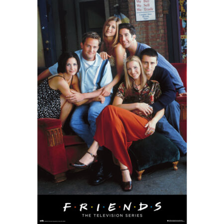 MER POSTER: FRIENDS PERSONAJES