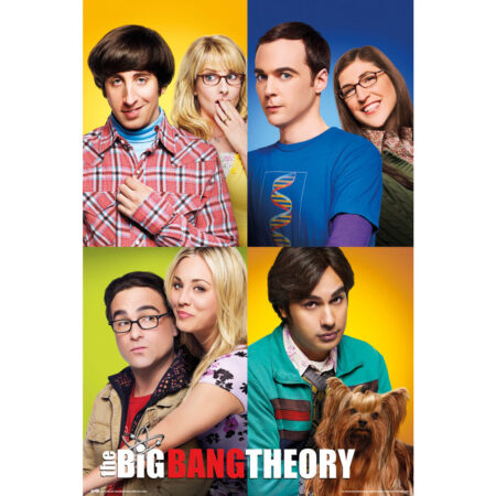 MER POSTER: THE BIG BANG THEORY MOSAICO