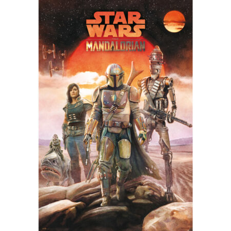 MER POSTER: STAR WARS THE MANDALORIAN CREW