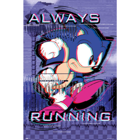 MER POSTER: SONIC ALWAYS RUNNING