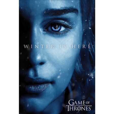 MER POSTER: JUEGO DE TRONOS WINTER IS HERE DAENERYS