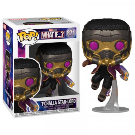 FIG FUNKO POP! MARVEL: TCHALLA STAR-LORD. WHAT IF...? 871