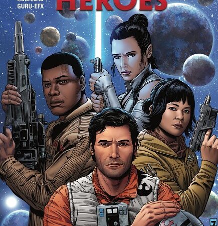 COM STAR WARS ERA DE LA RESISTENCIA HEROES