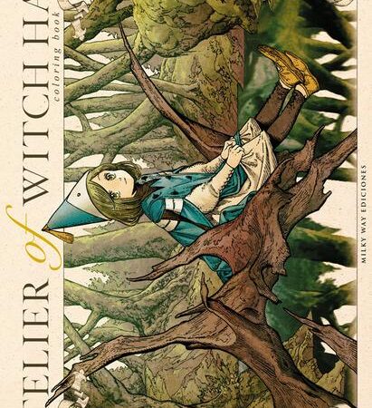 LIB ATELIER OF WITCH HAT COLORING BOOK