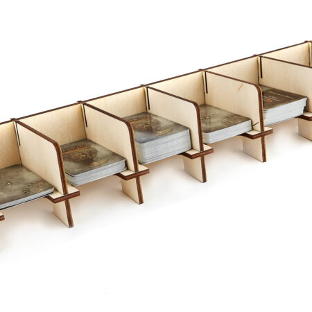 ACC BOARD GAME CARD HOLDERS: CARD HOLDER - 6S SOLID (BLACK)