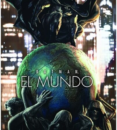 COM BATMAN: EL MUNDO - PORTADA LEE BERMEJO