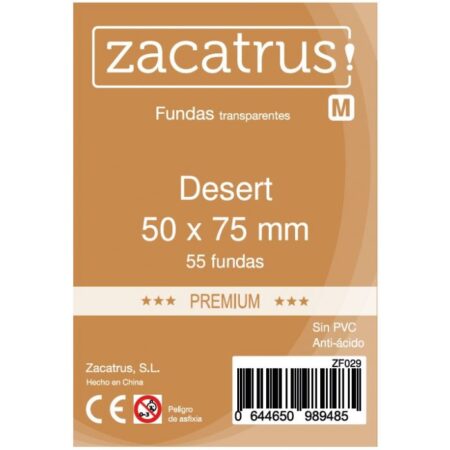 ACC FUNDAS ZACATRUS DESERT PREMIUM 50X75MM (55)