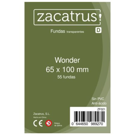 ACC FUNDAS ZACATRUS WONDER 65X100MM (55)