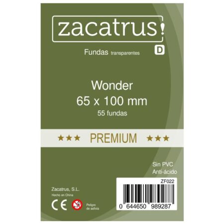 ACC FUNDAS ZACATRUS WONDER PREMIUN 65X100MM (55)