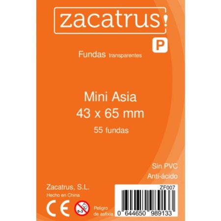 ACC FUNDAS ZACATRUS MINI ASIA 43X65MM (55)